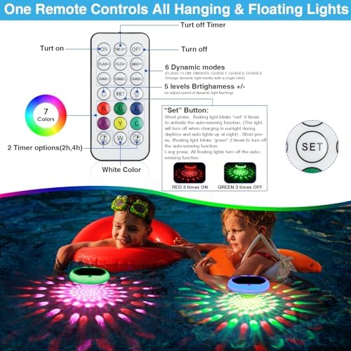 BOXPSII Pool Lights 4 Pack, for Inground Pool, Above Ground Pools - Image 6