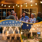 4x25FT Solar String Lights with Remote, 3 Mode Patio Lighting, Black - Image 7