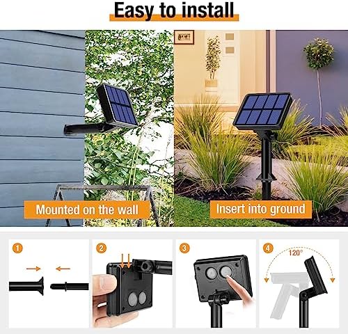 btfarm 12 Pack Solar String Lights Outdoor, Total 396FT 960LED Fairy Lights - Image 6