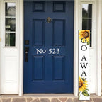 Go Away Porch Sign,Unwelcome Door Sign Door Sunflowers Seasonal Welcome Wooden Plaque Hanging Outdoor Farmhouse For Spring Summer Yard Standing Decorations 8x48inch - Image 6