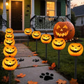 10.5FT Halloween Pumpkin Pathway Lights, 5PK LED Pumpkin Light Decor by LightupYourLife