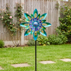 WENYLE Wind Spinners Outdoor Metal Large Wind Sculptures& Spinners Yard Art Outdoor Garden Decor - Image 5