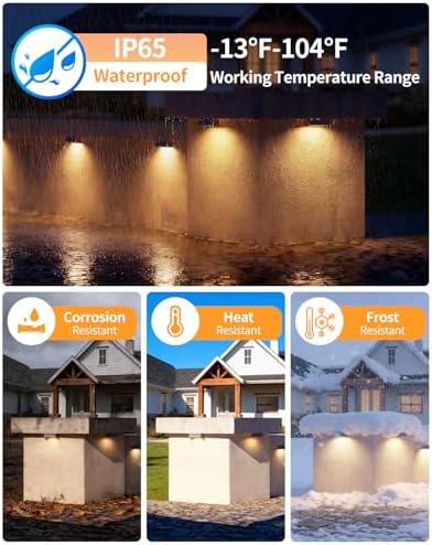 Cheopha 4 Inch Hardscape Lighting with 12-24V 3W G4 Led Warm White 2-Pack - Image 6