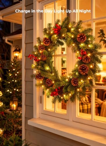 Minetom 4 Pack Solar-Christmas-Lights-Outdoor, Total 157FT, 400 LEDs - Image 4