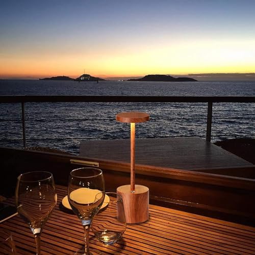 Cordless Table Lamp Rechargeable,Battery Powered LED Outdoor Table Light - Image 3