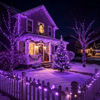 Toodour Solar Christmas Lights Outdoor, 2 Packs Solar String Lights - Image 4