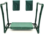 2-in-1 Garden Kneeler & Seat, Folding Seat w/EVA Foam Kneeling Pad & Removable Tools Pouch, 2 Big Tool Pouches Included by Unknown