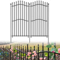 No Dig Garden Fence 48" H x 18'L Decorative Yard Dog Outdoor Panels by Bilibompa