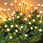 Solar Garden Lights Outdoor Waterproof, Swaying Firefly Light, Garden Decor by ZFNN