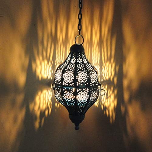 Lal Haveli Moroccan Style Hanging Candle Holder - Image 3