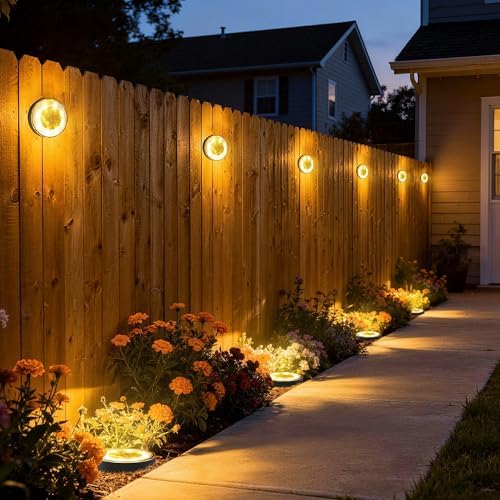 Joomer 16 Pack 2.9inch Solar Ground Lights Outdoor, Warm White - Image 5