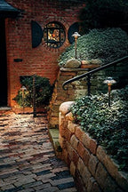 Kichler Pierced Dome 12V Landscape Path Light, Bronze - Image 3