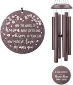 Personalized Wind Chimes Peach Blossom Memorial Wind Chime by ExtrabilyOfficial