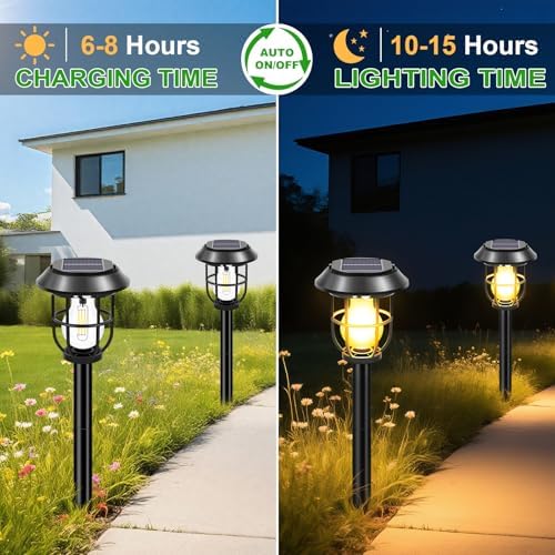 Solar Motion Lights Outdoor for Halloween Decorations, 4 Pack - Image 2