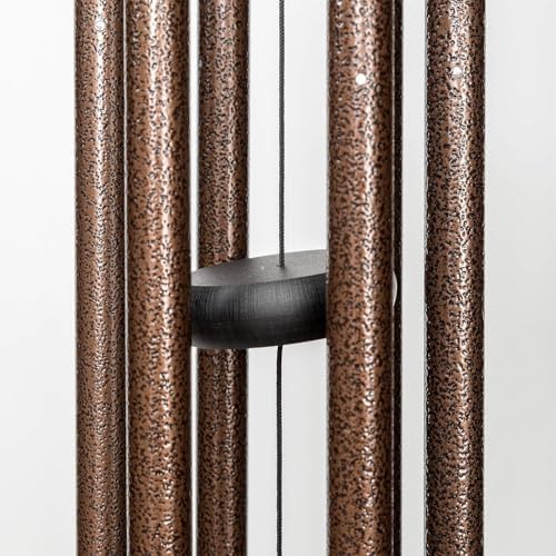 27 Inch Copper Vein Wind Chime for Patio, Backyard, Garden, and Outdoor Decor, Aluminum, Made in India - Image 5