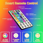 Afirst 66FT Solar Rope Lights Outdoor Waterproof, Remote & Timer & Multi Lighting Modes Fairy Lights 200 LEDs Tube Lights for Christmas Garden Patio - Image 4