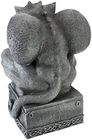 Design Toscano Nag's Head Pub Gargoyle Statue by artist Liam Manchester,Verdigris - Image 5