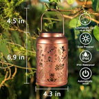 Frog Solar Lanterns Outdoor Waterproof Garden Decor Gifts for Women - Image 6
