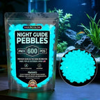 600pcs Glow in The Dark Garden Stones Glow in The Dark Pebbles DIY - Image 3