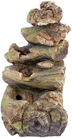 Design Toscano Mesquite Falls Illuminated Garden Fountain, 12.5 x 10 x 17.5 - Image 4