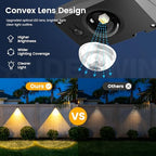 Solar Fence Lights Outdoor Waterproof, Fence Lights Solar Powered 16 Pack - Image 4