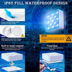LOFTEK Pool Lights, Rechargeable & Magnetic Submersible LED Lights w/Remote - Image 6