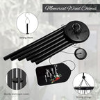 Personalized Wind Chimes Outdoor Deep Tone, Wind Chimes for Loss of A Loved One, Commemorating a Deceased Friend, Bereavement/Sympathy/Memorial Gift, 24inch - Image 3