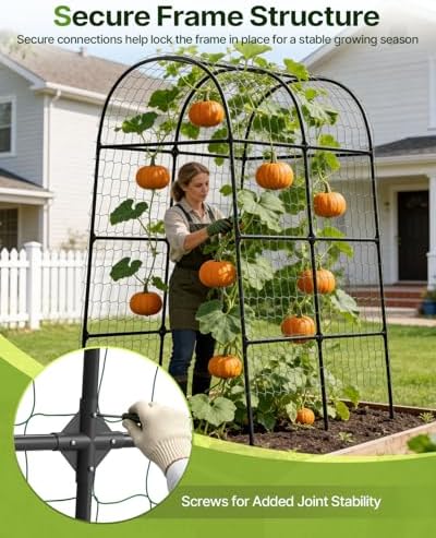Suteck Garden Arch Trellis 7.5FT Tall - Image 6