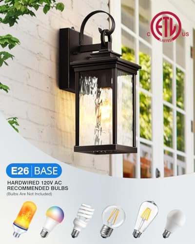VIANIS Upgraded Dusk to Dawn Outdoor Wall Sconce, ORB Porch Lights Outdoor - Image 6