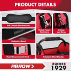 ARROW 12" Tool Tote with Waterproof Hard Base, Electrician Tool Bag - Image 7