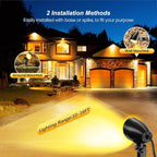 20W Outdoor Spotlight,IP66 Landscape Lighting for Yard, 2 Pack - Image 3