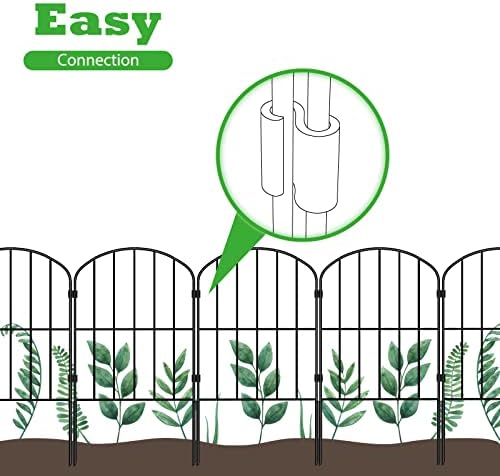 Decorative Garden Fence Fencing, 27ft (L) x 24in (H) Animal Barrier for Dog - Image 3