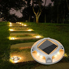 VOLISUN Solar Driveway Marker Lights Dock Marine Led Deck Outdoor 8 Pack by VOLISUN