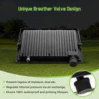 300W LED FloodLights, 36000LM Dimmable, 3 Colors Selectable (3000K 4500K 6000K), IP66 Waterproof, Outdoor Security Flood Light for Garden, Stadium, Field (2 Pack) - Image 3