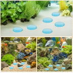 Glow in Dark Pebbles 300pcs Resin Blue Stones for Aquarium Xmas - Image 3