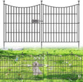 No Dig Dog Fence Outdoor for Yard with Gate, 24 in(H) X 20 ft(L) by OutdoorFence