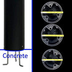 Bollard Light 38", 120-277V, 20W, 3000 Kelvin, Flat - Image 5