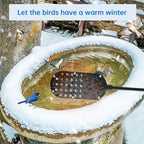 Bird Bath Deicer for Outdoors Winter 250W Pond De Icer Die Cast Aluminum Water Heater Heated Thermostatically Controlled with Auto Shut Off - Image 4