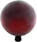 Achla Designs 12-Inch Crackle Gazing Globe Ball, Red by ACHLADesignsHomeGarden