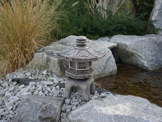 Amazing Pagoda Lantern Outdoor Statue Zen Garden Decor Concrete Japanese Stone Lantern Chinese Pagoda - Image 5
