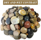 FANTIAN 10 lbs Large River Rocks, 3-4 Inch Pebbles for Landscaping - Image 2