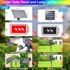 118Ft Solar String Lights Outdoor Waterproof Color Changing with Remote - Image 3
