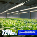 Barrina TX72 4FT LED Grow Light, 72W(500W Equivalent), Full Spectrum 1 Pack - Image 2