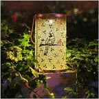 2 Pack Cardinal Outdoor Solar Hanging Lanterns Waterproof LED Solar Lights Metal Decorative Lanterns for Garden, Patio, Courtyard, Backyard, Yard Decor Unique Cardinal Gifts for Women Gardening - Image 5