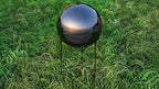 Lulu Decor, Titanium Stainless Steel Gazing Mirror Ball Size 12 with Stand - Image 2