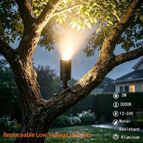 Arrownine Low Voltage Landscape Lighting Down Up Lights Outdoor Moonlights - Image 3