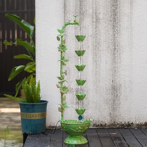 41" H Outdoor Tiered Water Fountain - Image 2