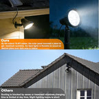 SUNLONG Solar Spot Lights Outdoor Waterproof 3 Modes 16.4Ft Extension Cord - Image 4