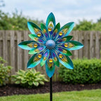 WENYLE Wind Spinners Outdoor Metal Large Wind Sculptures& Spinners Yard Art Outdoor Garden Decor - Image 6
