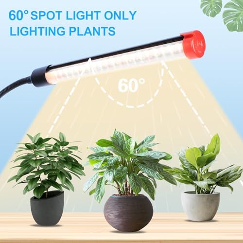 3Head Standing Grow Light for Indoor Bonsai Tree, Seed Starting - Image 6